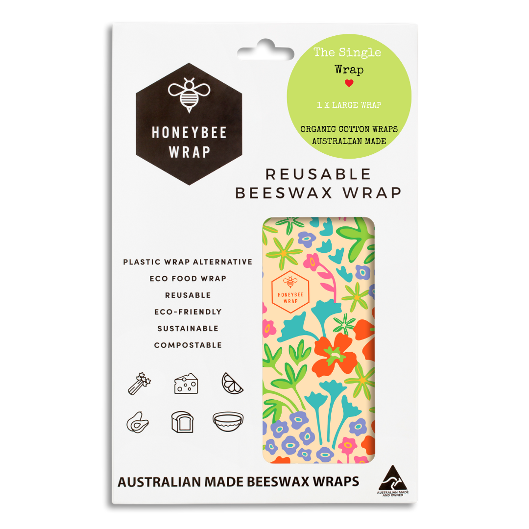 Large Single Beeswax Wraps
