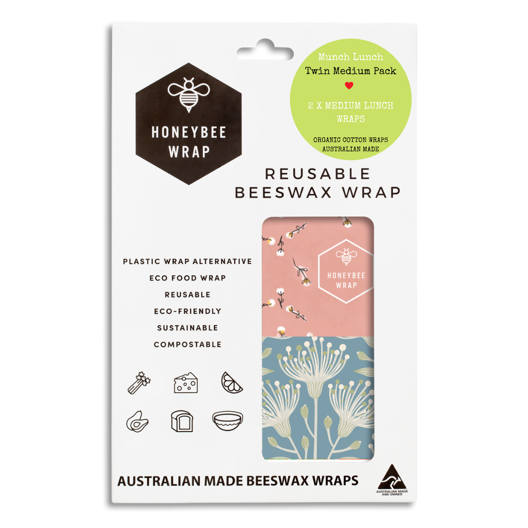 Twin Medium Beeswax Wraps