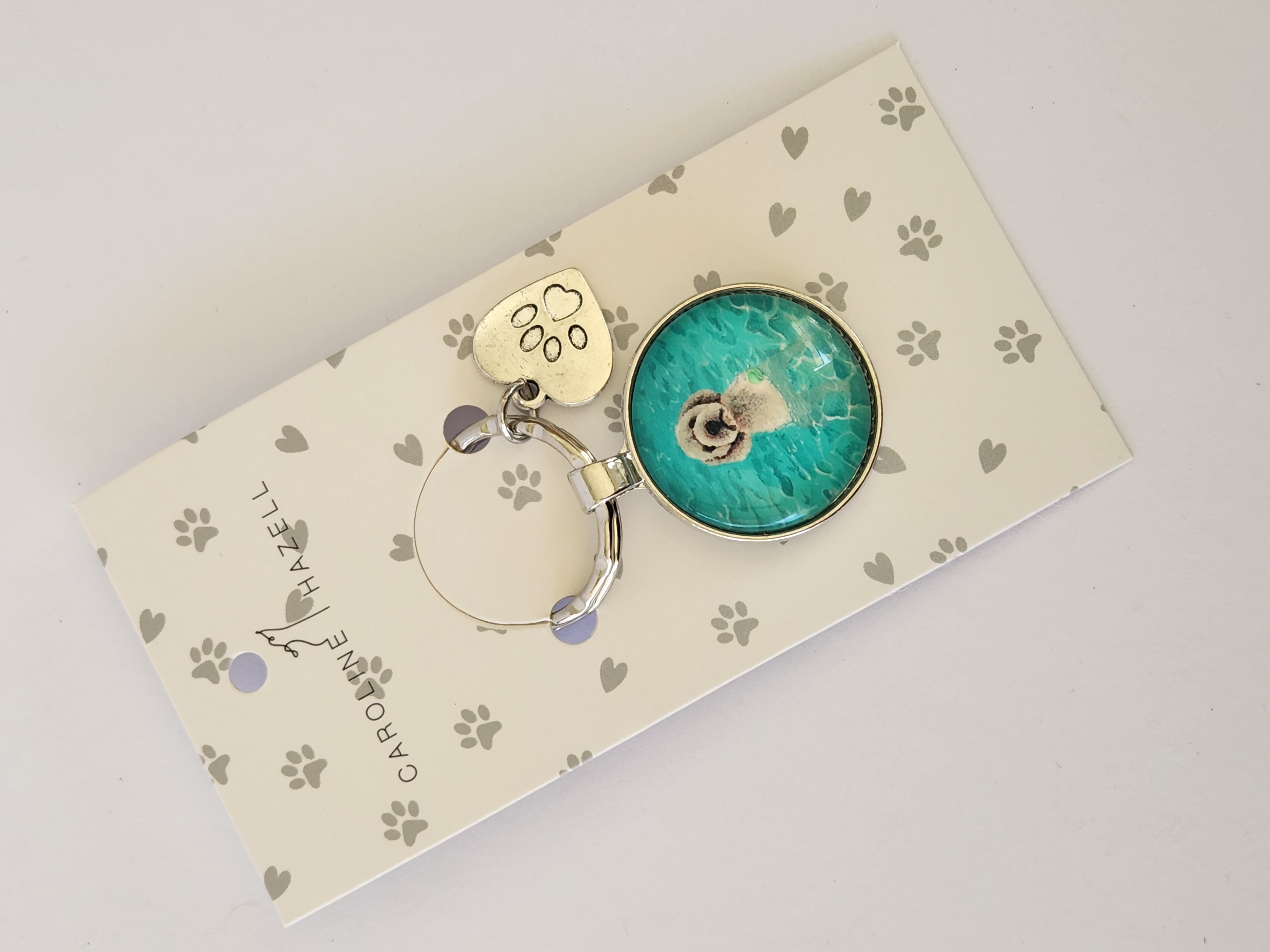 Beach Dogs Key Ring OODLE
