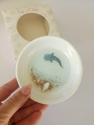 Ceramic Whaleshark Trinket Dish