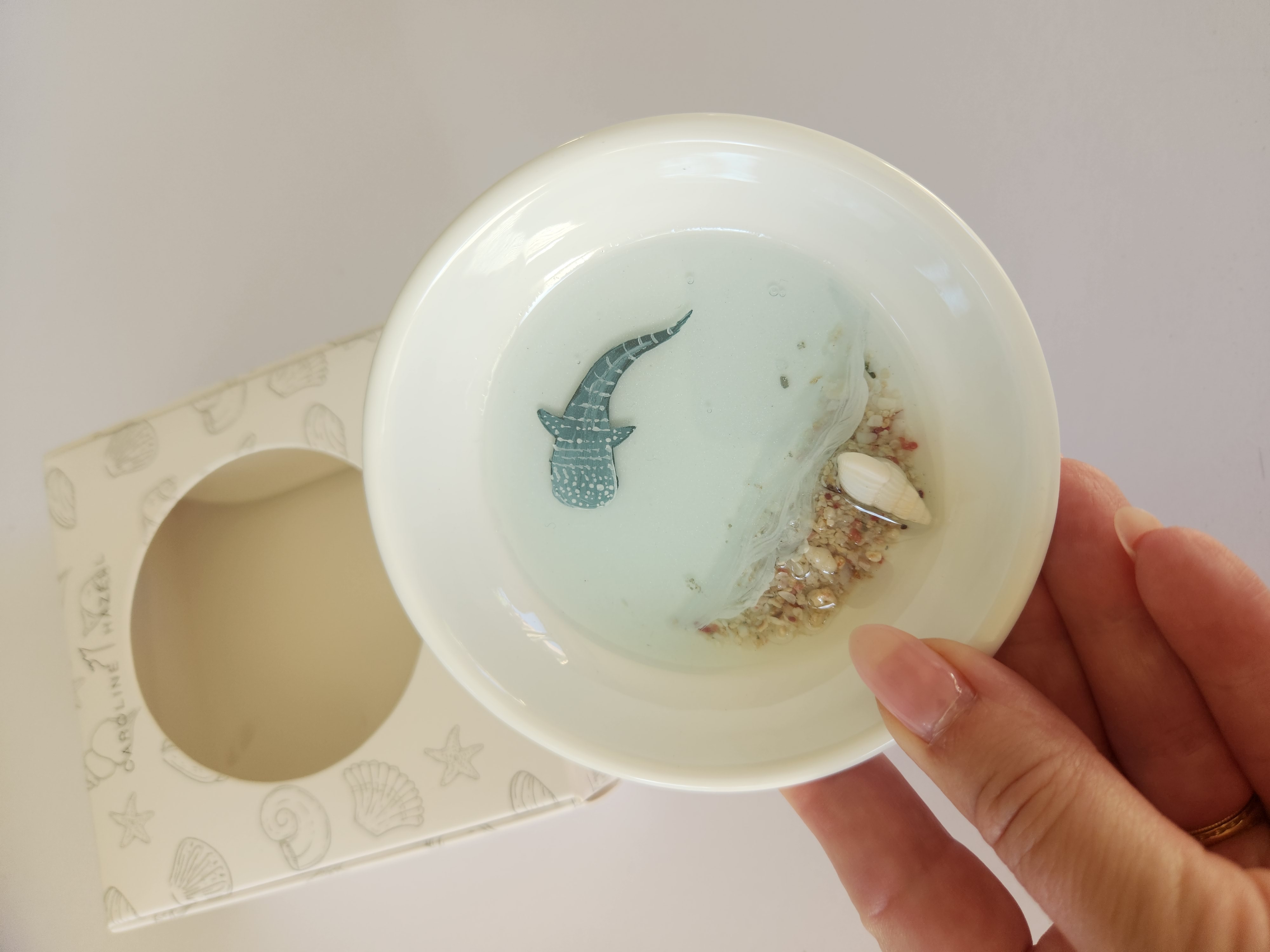 Ceramic Whaleshark Trinket Dish