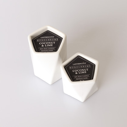Monochrome 5.6oz Candle Coconut & Lime