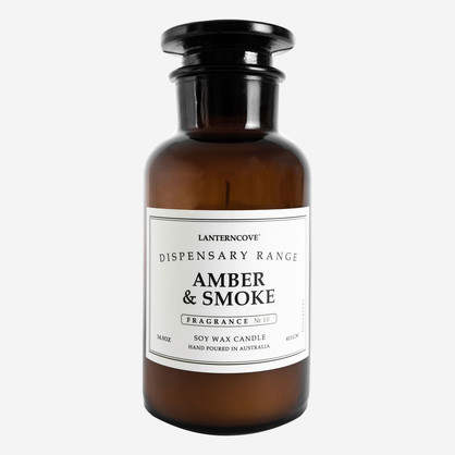 Dispensary 14.5oz Candle Amber & Smoke