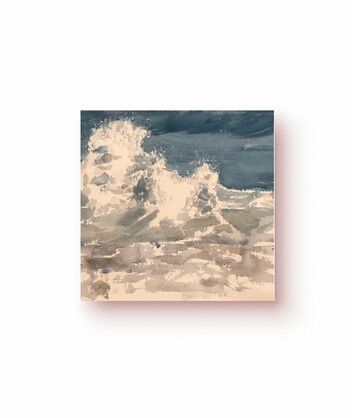 Waves Greeting Card