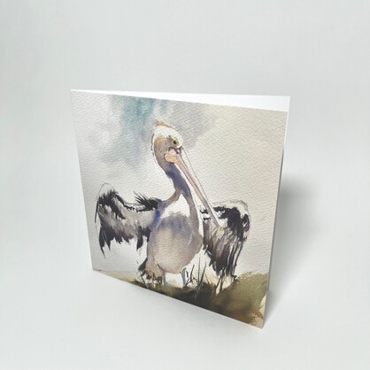 Pelican Greeting Card