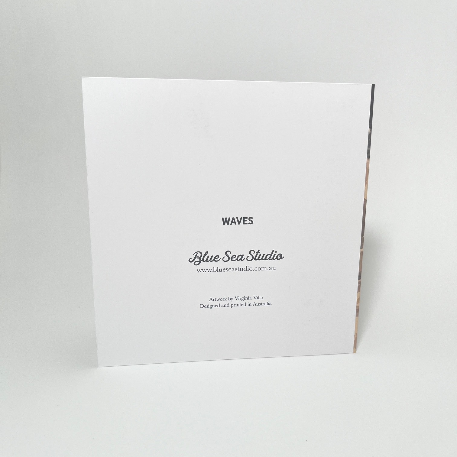 Waves Greeting Card