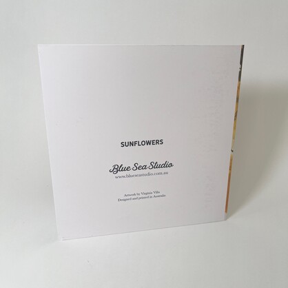 Sunflower Greeting Card