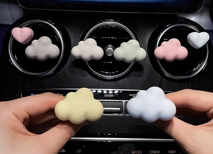 Aroma Stone Car Air Freshener_ Cloud