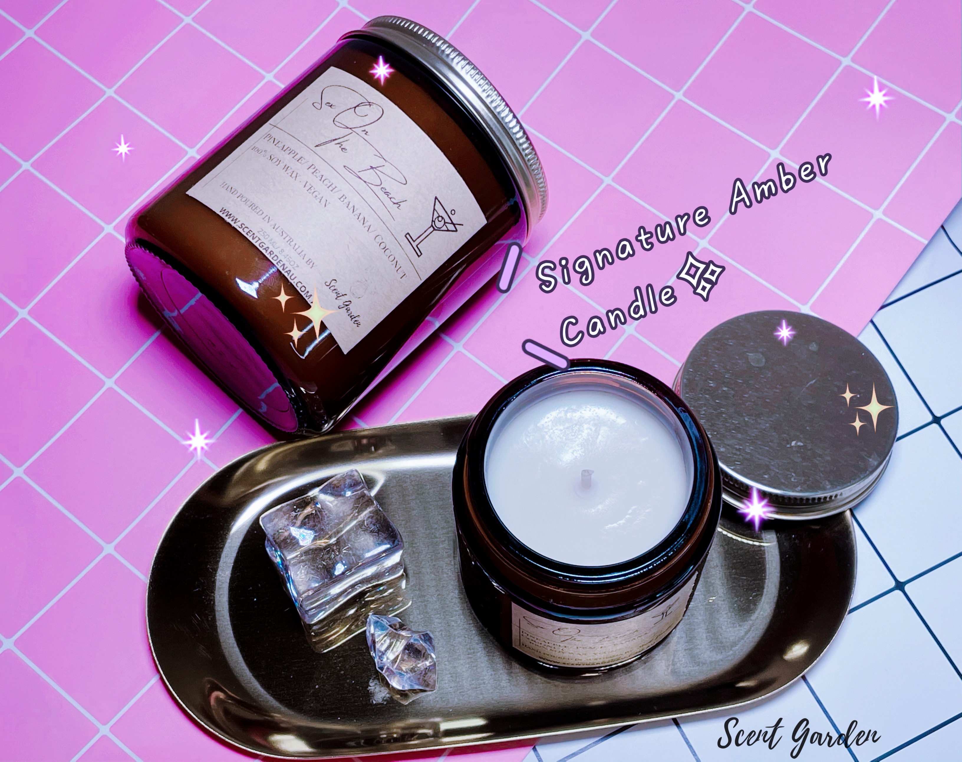 Signature Amber Candle 200 ML