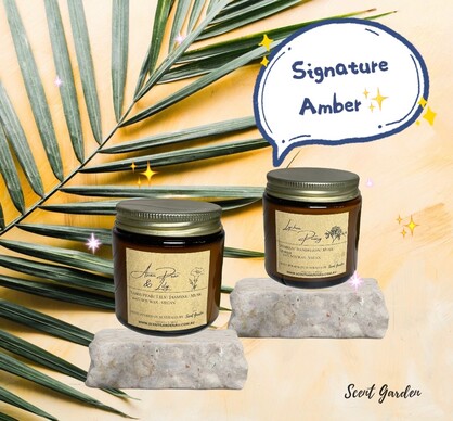 Signature Amber Candle 200 ML