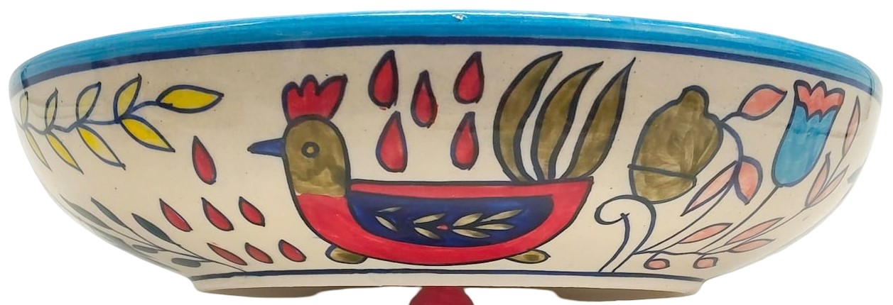 Wholesale Salad bowl with animal design 28x7 cm - Status Collections ...