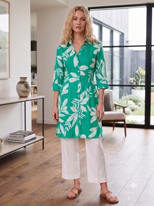 Long cotton shirt L/XL