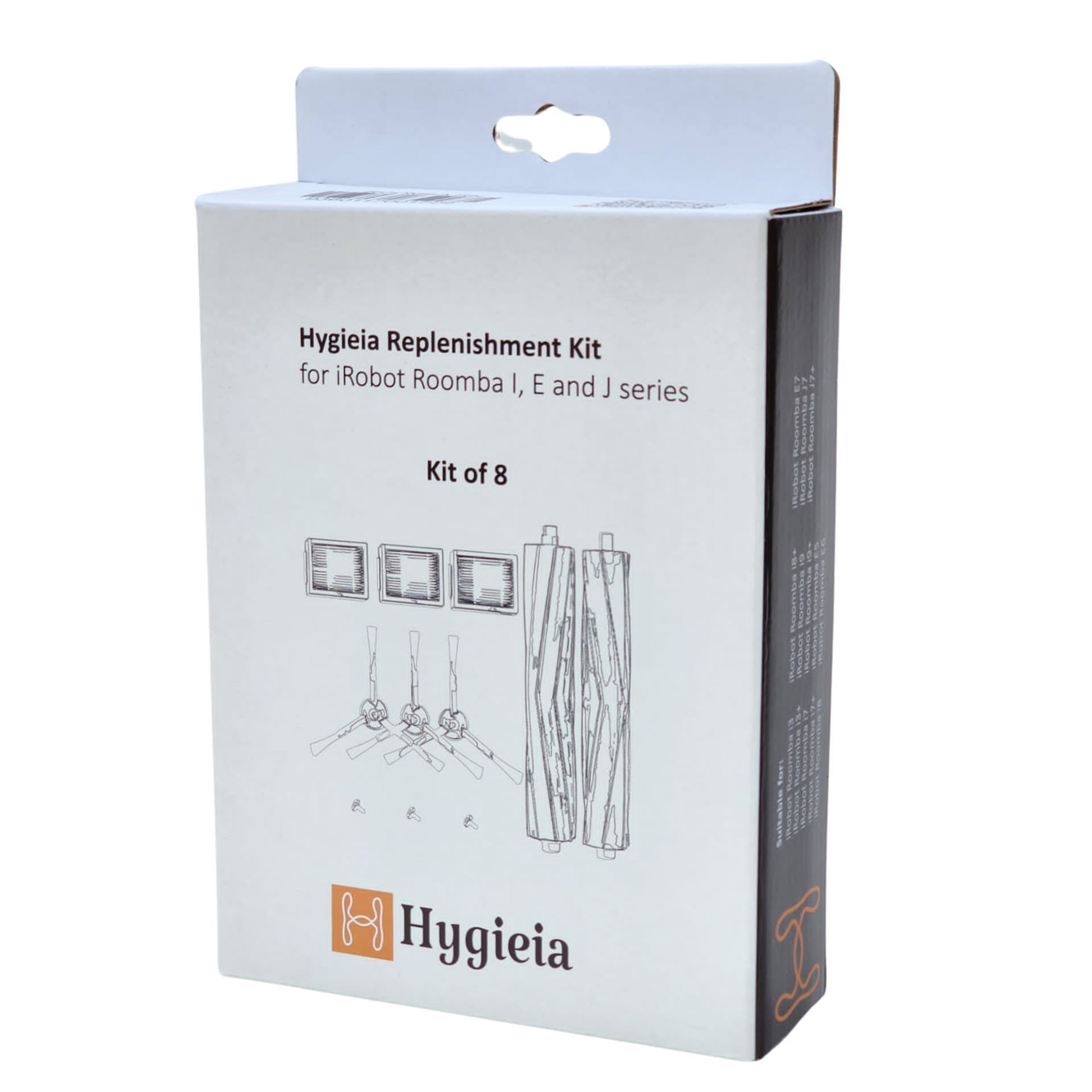 Cleaning Replenishment Kit for iRobot Roomba I, E and J series robotic vacuum cleaners