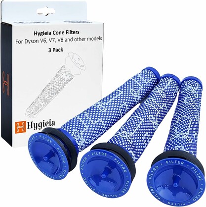 3 x Filters for DYSON V6, V7, V8, DC58, DC59, DC61, DC62 stickvac