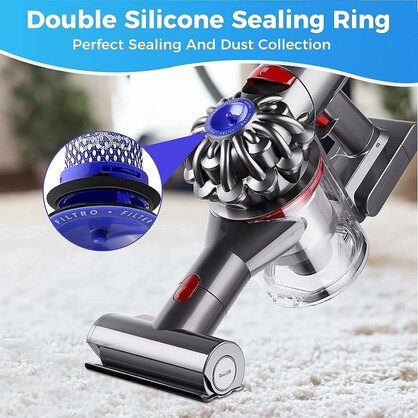 3 x Filters for DYSON V6, V7, V8, DC58, DC59, DC61, DC62 stickvac