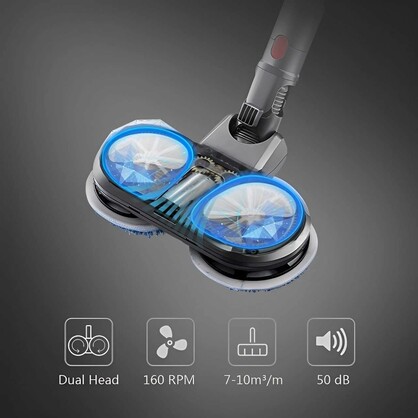 Mopping & Vac attachment for Dyson V7, V8, V10, V11 & V15 vacuum cleaners