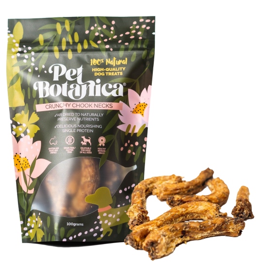 CRUNCHY CHOOK NECKS | CHICKEN DOG TREATS