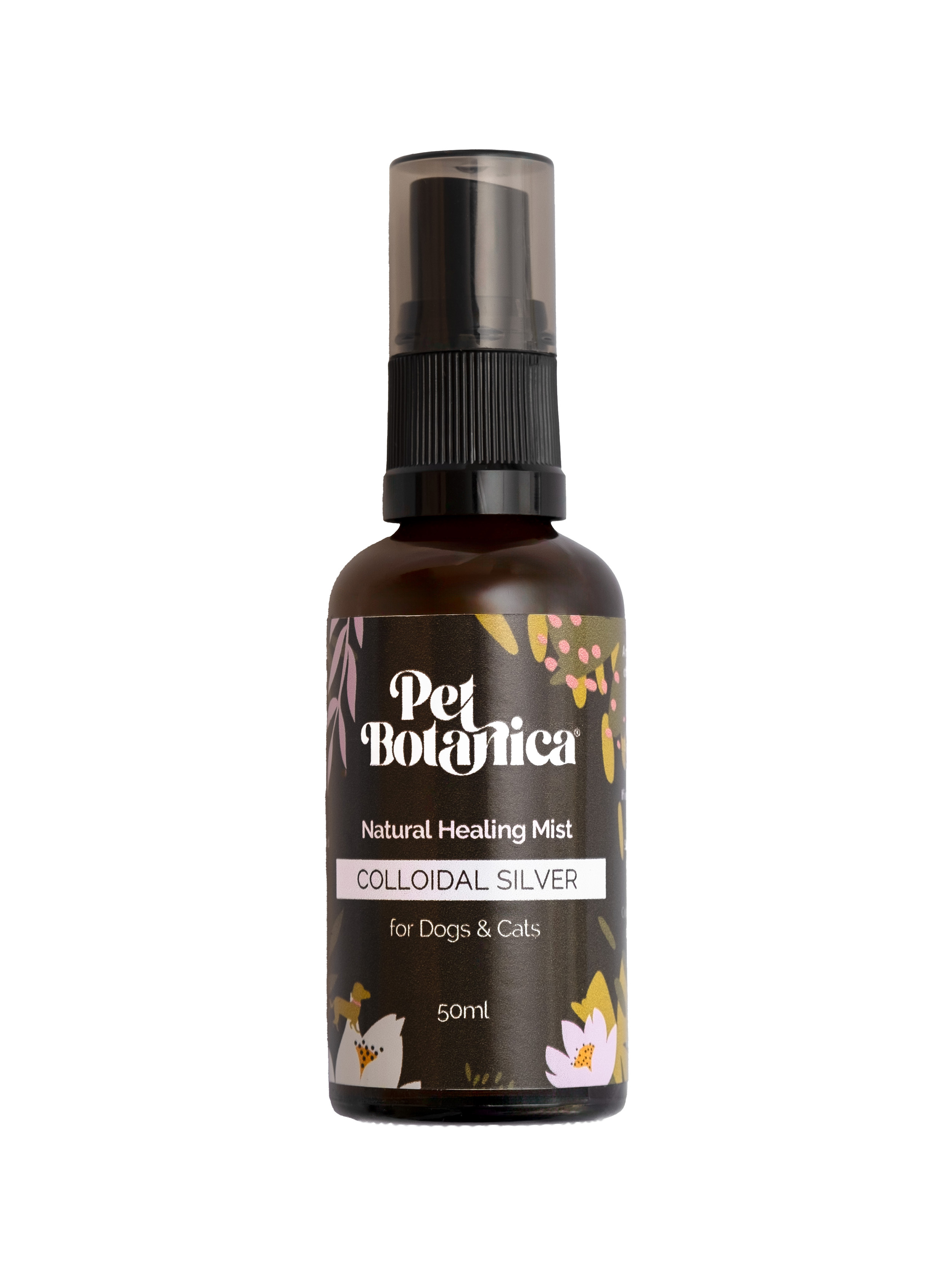 COLLOIDAL SILVER SPRAY FOR DOGS AND CATS