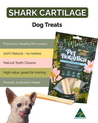 Shark Cartilage Dog Treats - All -Natural | Australian-made Pet Treats