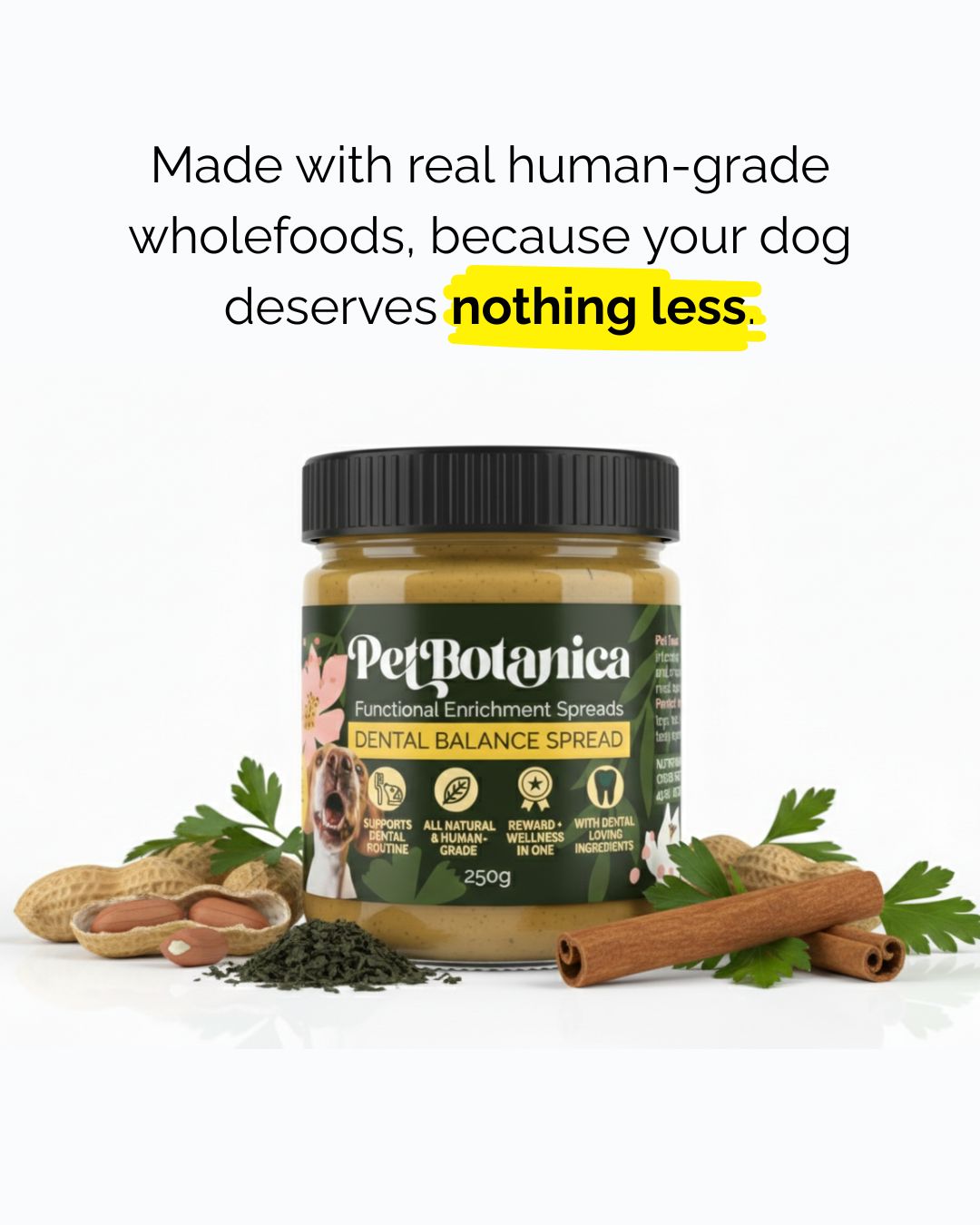 Dental Balance Spread | Dog Dental Support - Functional Enrichment Spread made in Australia with Human grade Ingredients