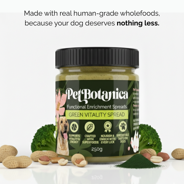 Green Vitality Spread for Dogs | Functional Enrichment for Dogs - Super Greens