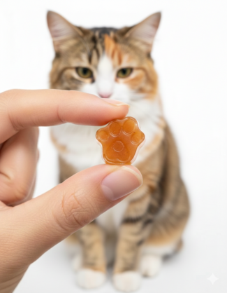 Omega-3 Fish Oil Gummies for Dogs and Cats (Beef Bone Broth) | Skin & Coat | Joints | Heart & Brain Support.