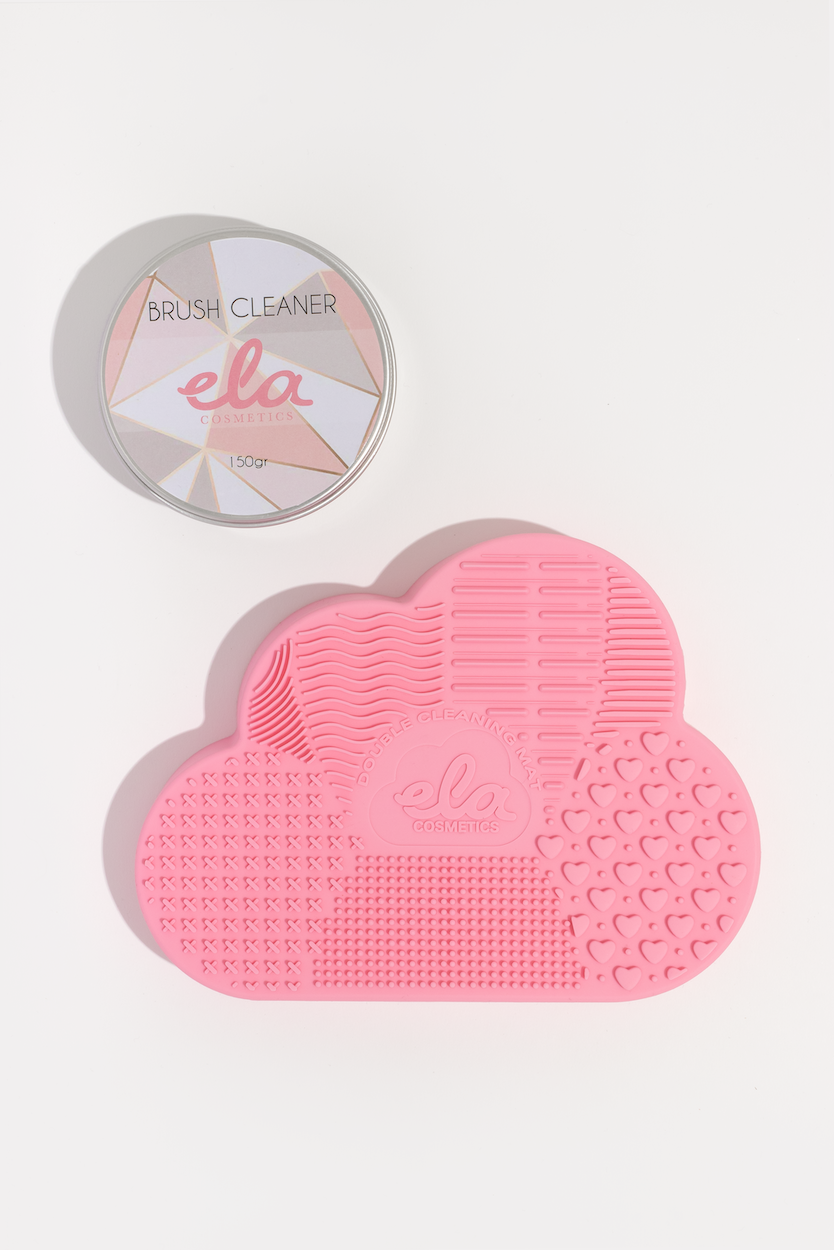 Double Cleaning Brush Mat