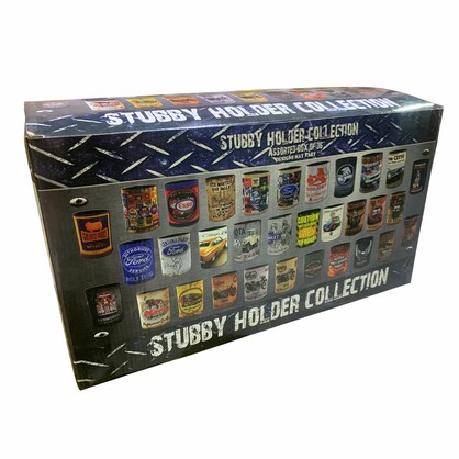 STUBBY HOLDER DISPLAY BOX