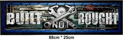 BUILD NOT BOUGHT BAR MAT