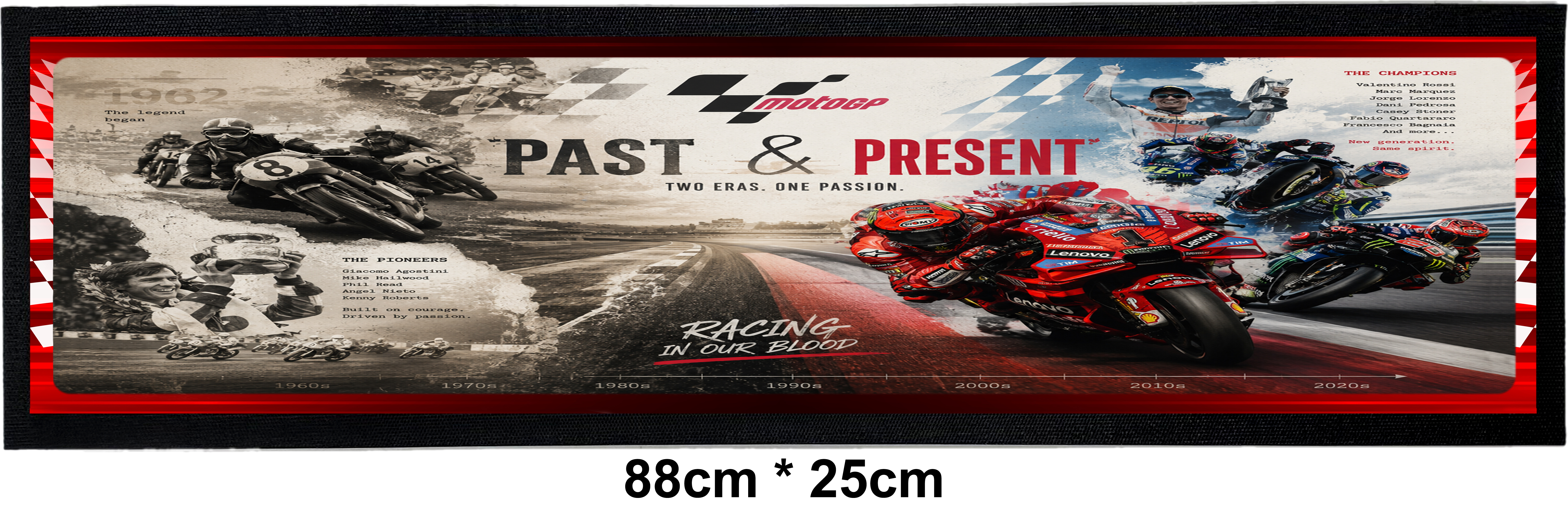 MOTO GP BAR MAT