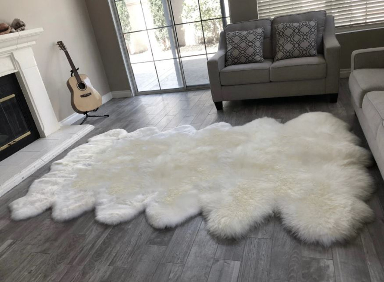 Premium 12 Pelt Sheepskin Rug