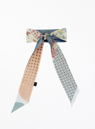 Eliza Double Sided Silk Twill Scarf