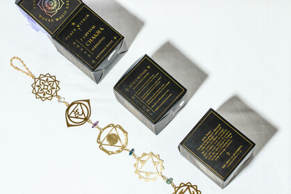 Brass Chakra Hanging