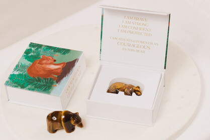 Courageous Tigers Eye Bear