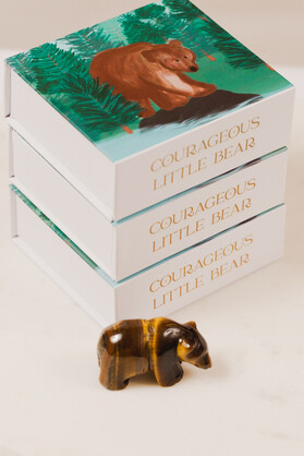Courageous Tigers Eye Bear