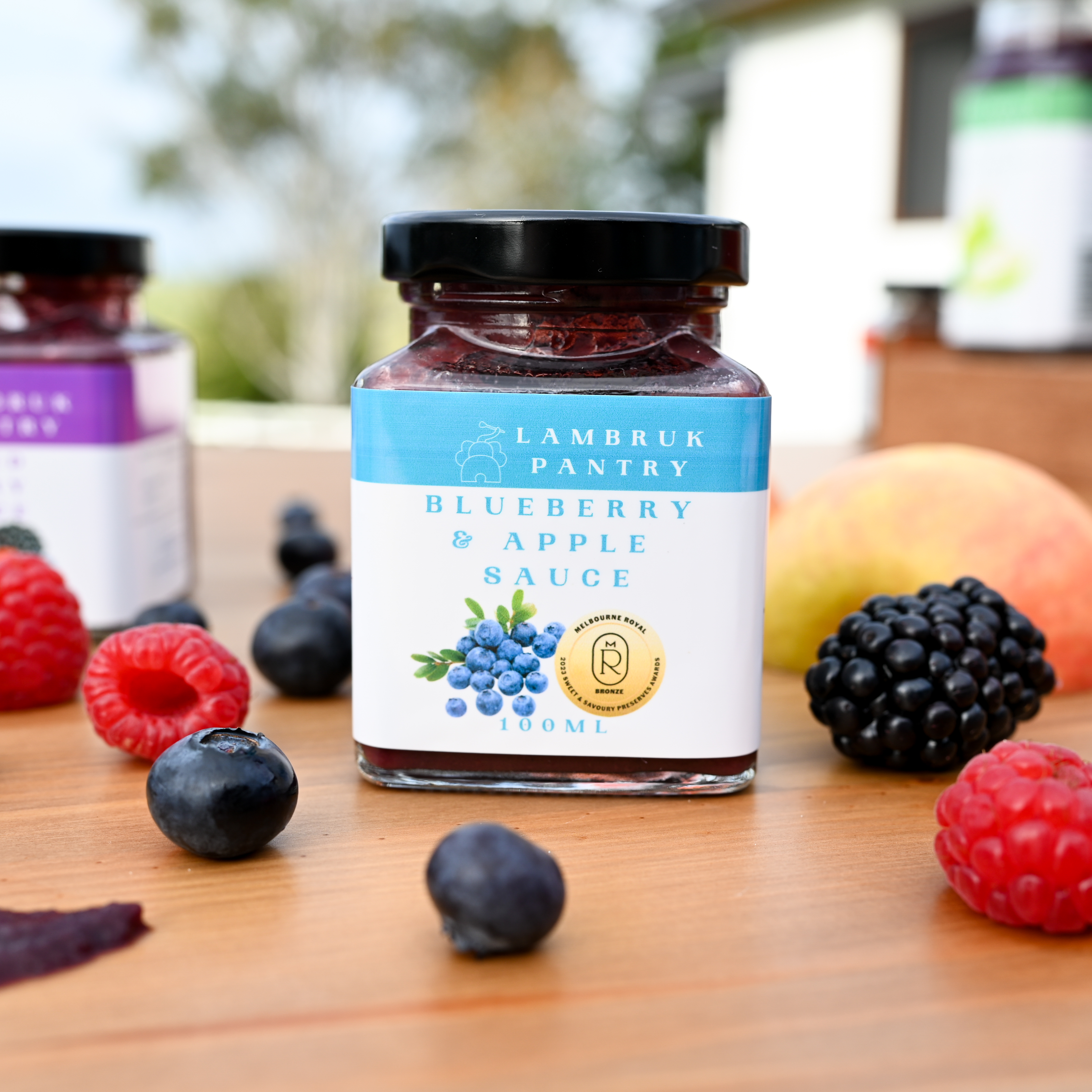 Blueberry and Apple Sauce 100g