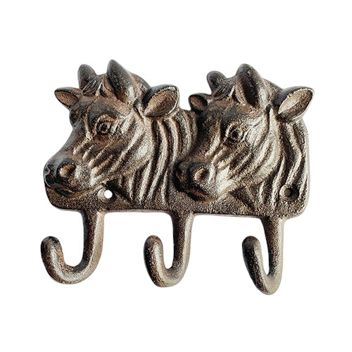 KA3562 - Rustic Cow Triple Wall Hook