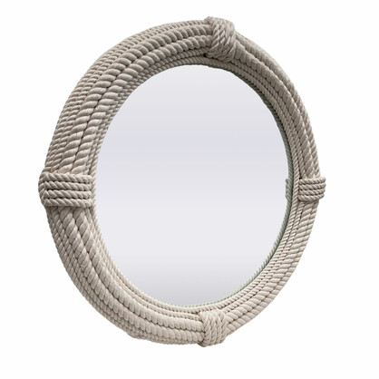 KG4095 -80 Hamptons Style Rope Mirror 80CM