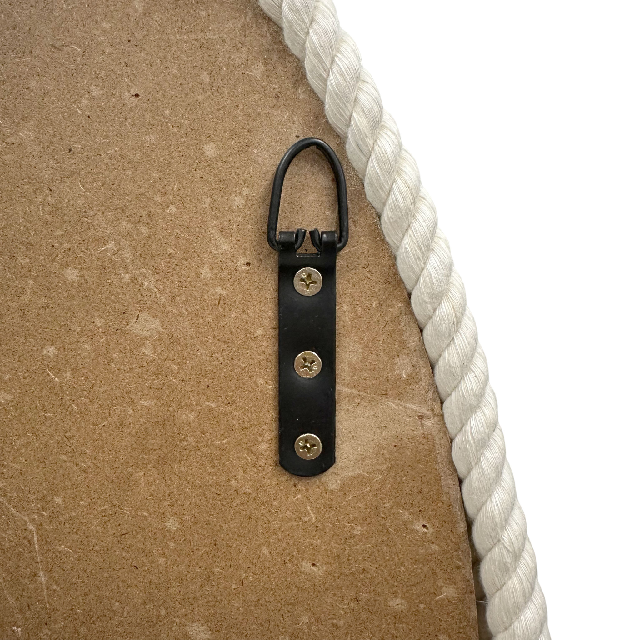 KG4095 -80 Hamptons Style Rope Mirror 80CM