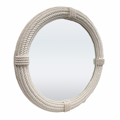 KG4095-100 Hamptons Style Rope Mirror 100CM