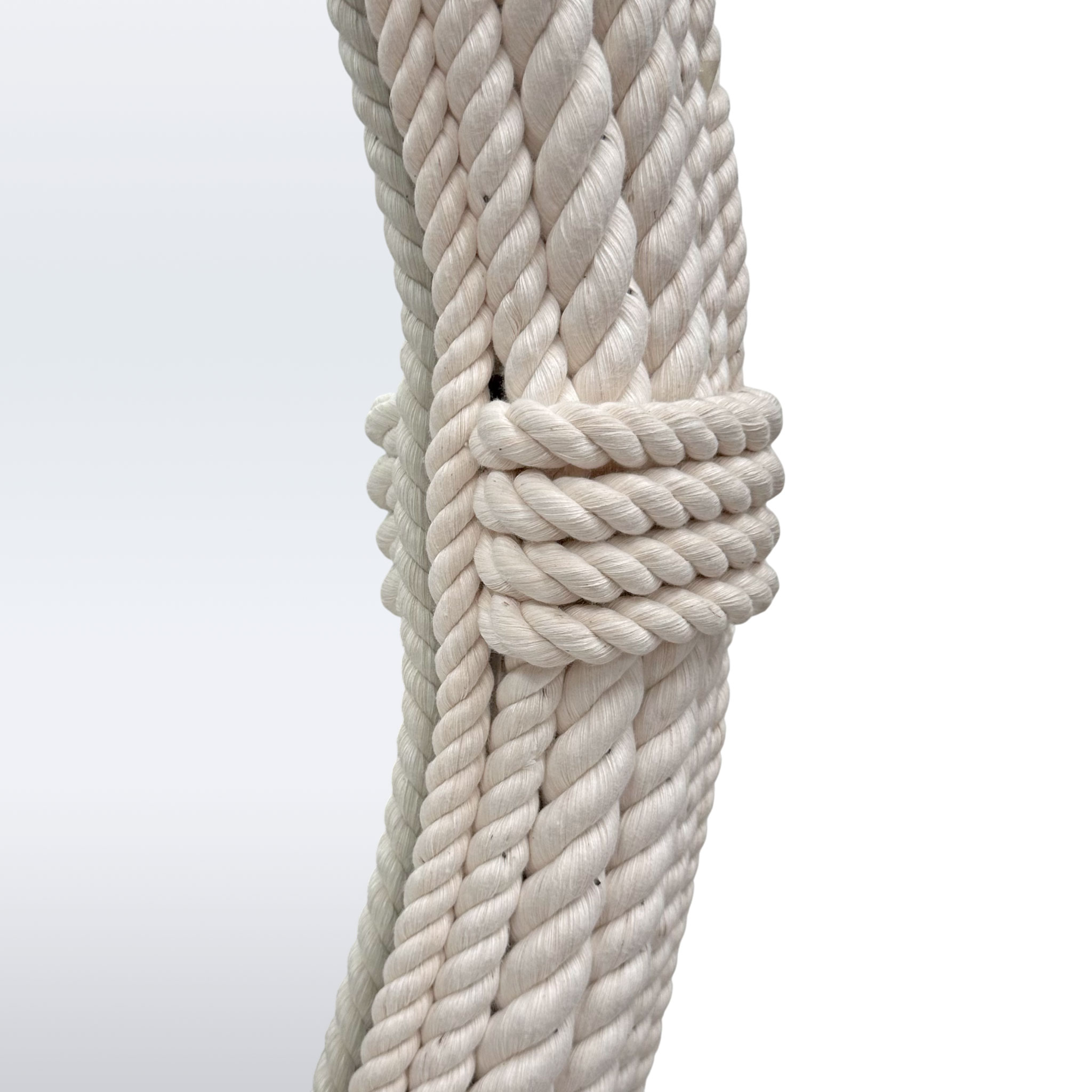 KG4095-100 Hamptons Style Rope Mirror 100CM