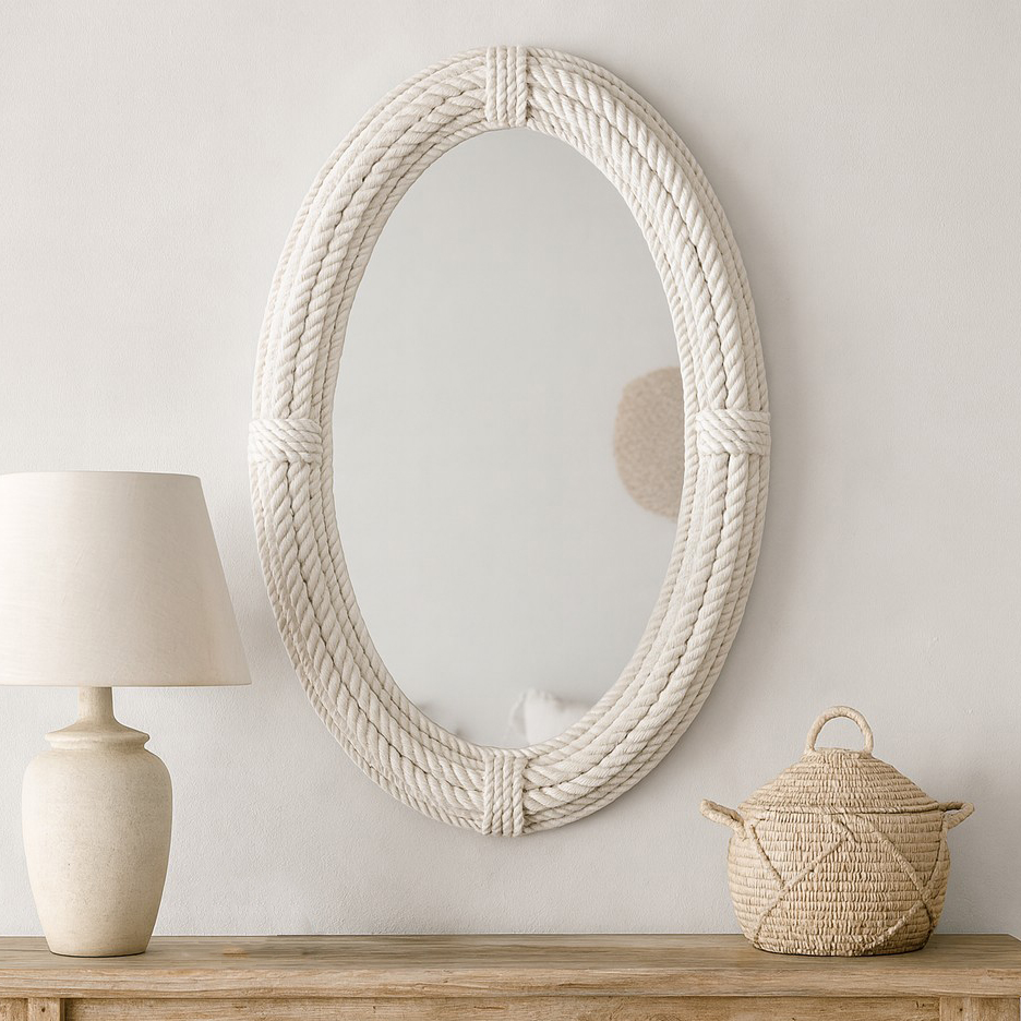 KG4096 - Hamptons Style Oval Mirror