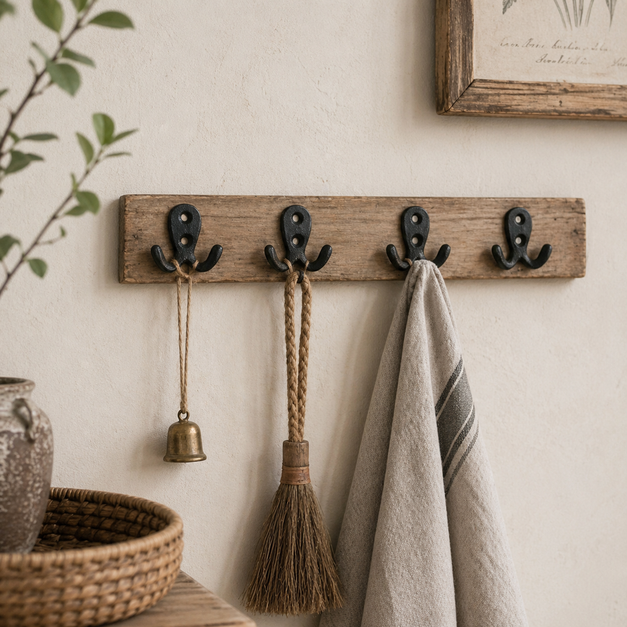 KA35922 - Rustic Double Hook