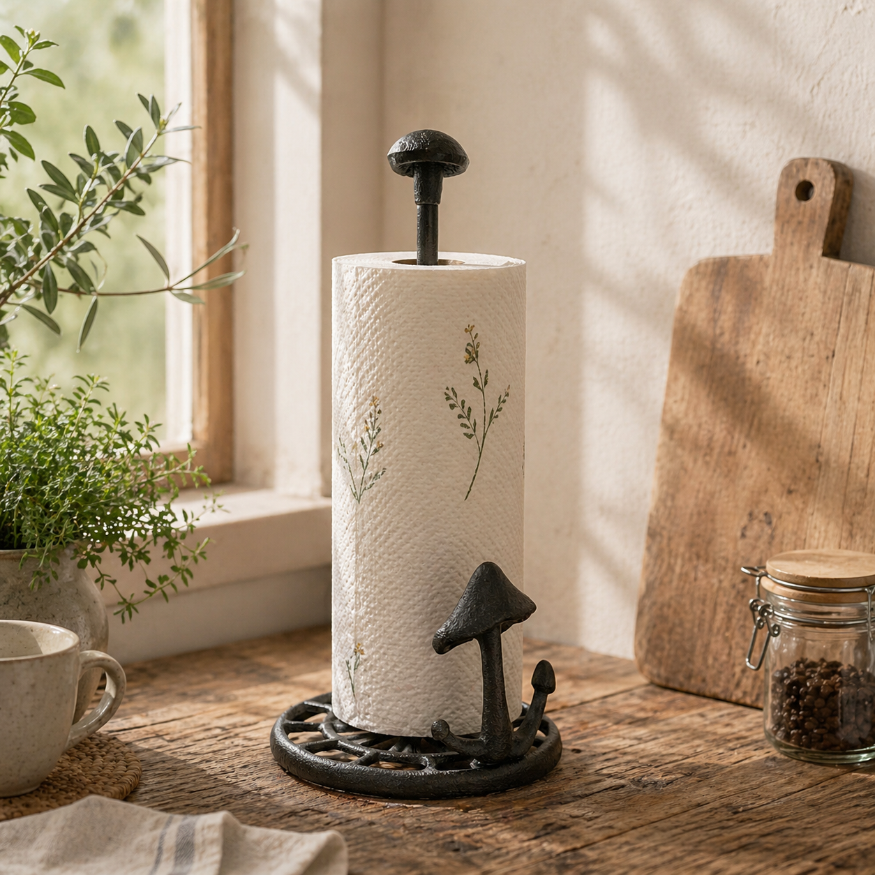 KA35955 - Mushroom Paper Towel Holder
