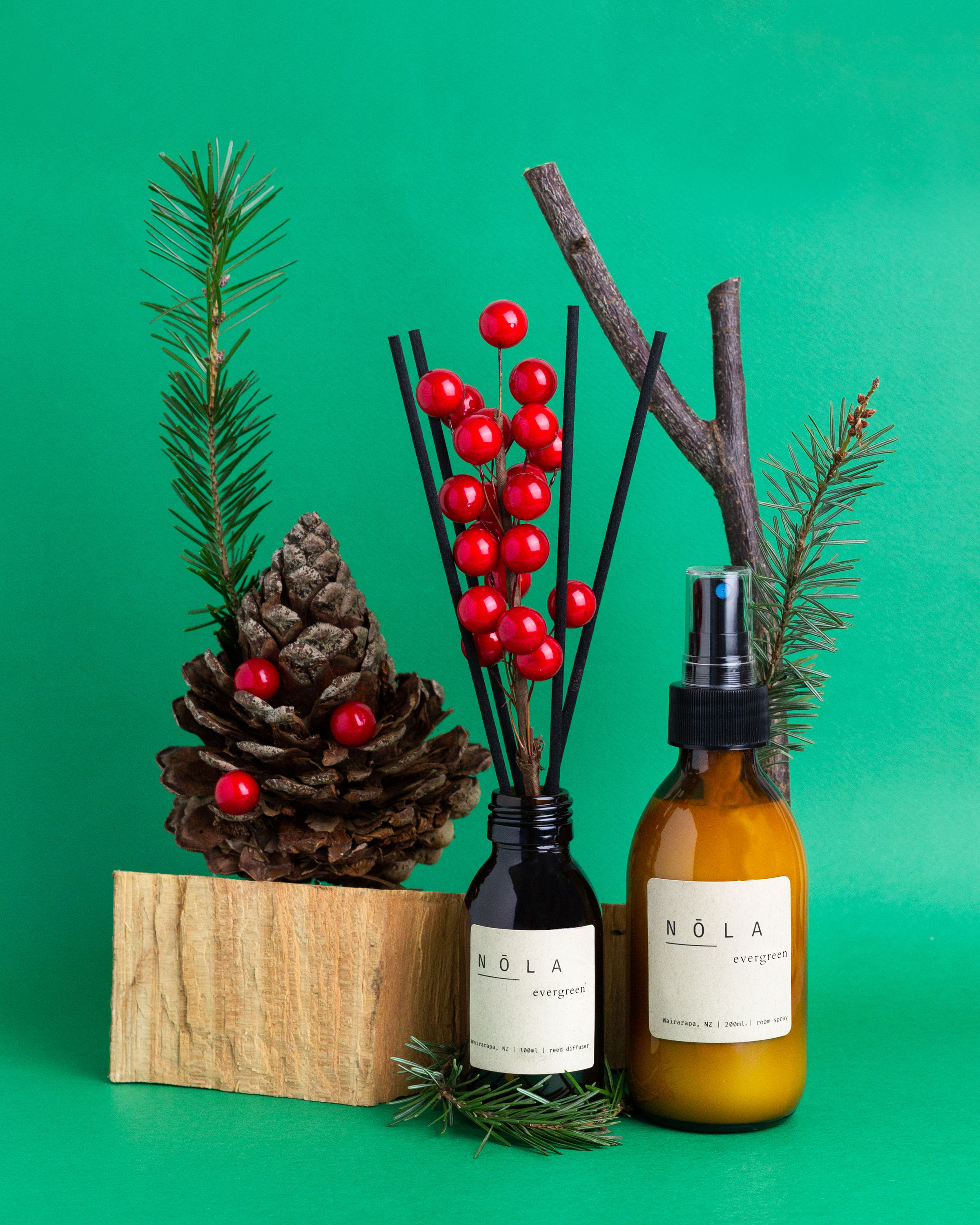 Evergreen room spray