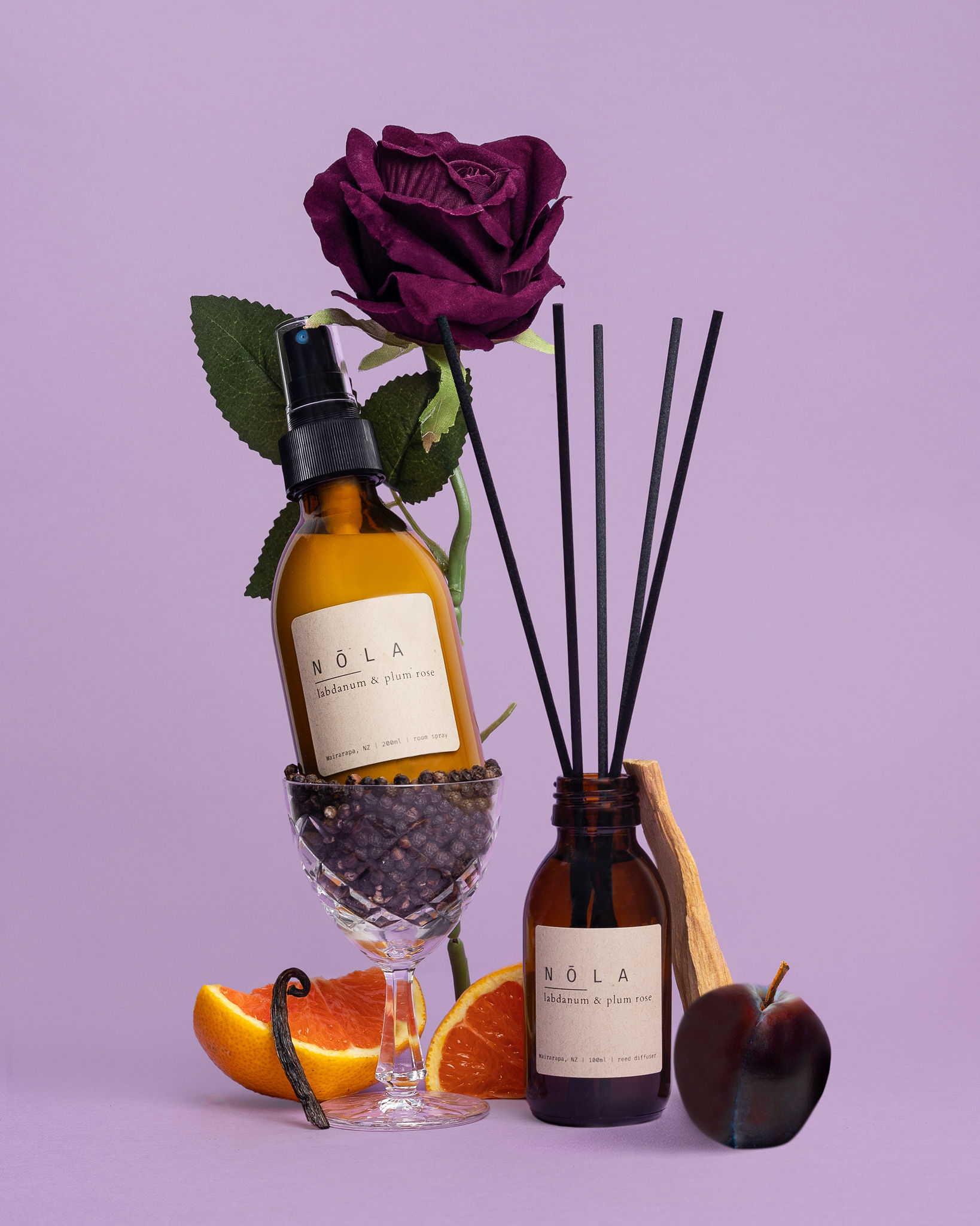 Labdanum & plum rose room spray