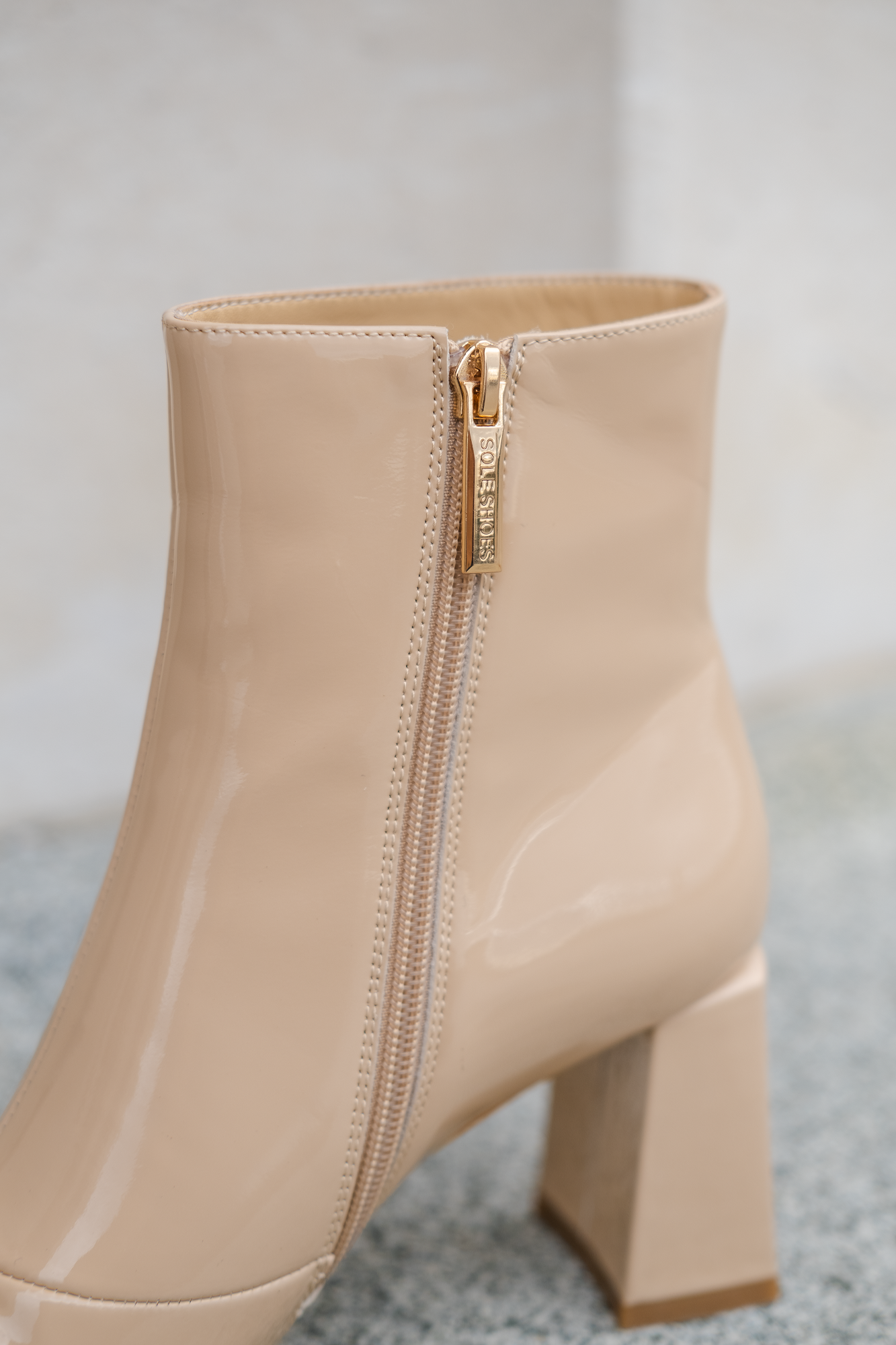 Nicola Ankle Boot Nude