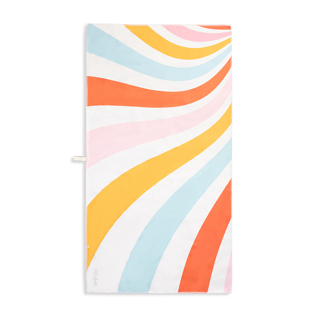 Sand Free Beach Towel - Rainbow Dance