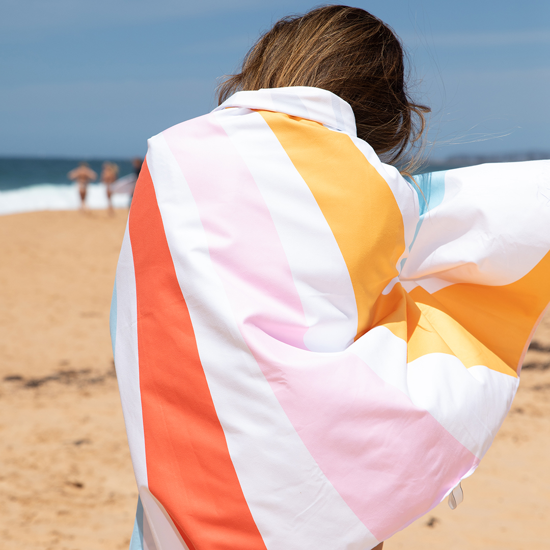 Sand Free Beach Towel - Rainbow Dance