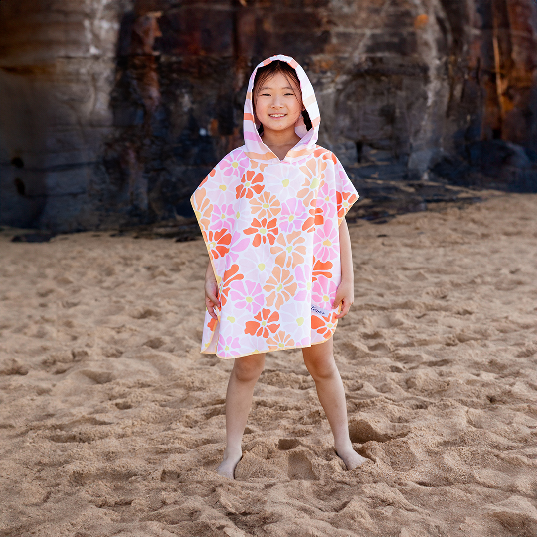 Sand Free Kids Hooded Towel - SunshineFlora